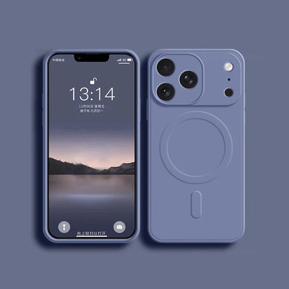 MagSafe Magnetic Liquid Silicone iPhone Case – iPhone 11 to 17 Series
