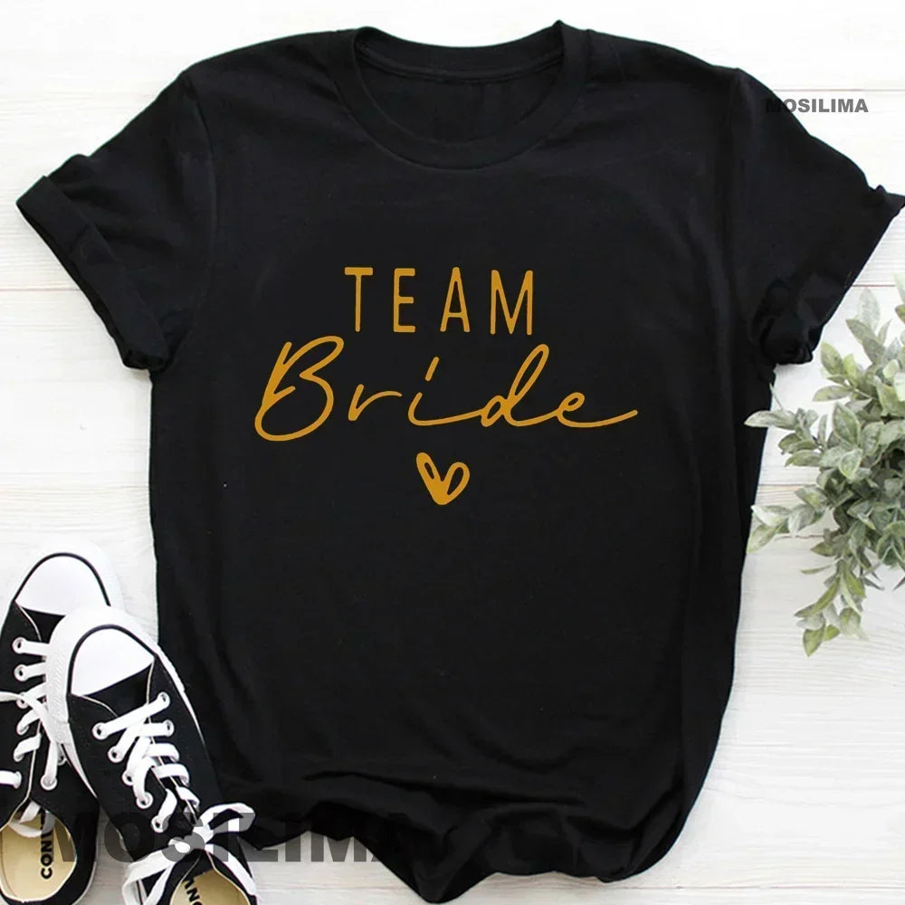 Bride Bachelorette Party T-Shirt – Cotton Hen Party Tee