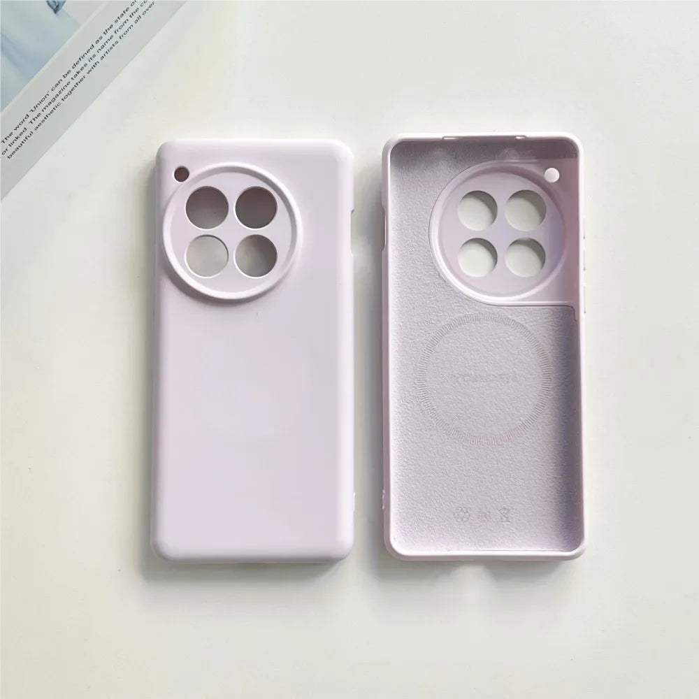 Magnetic Liquid Silicone Case for OnePlus – MagSafe Wireless Charging