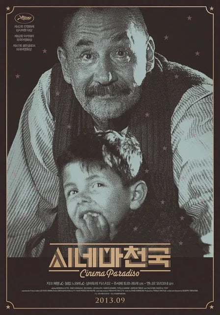 Cinema Paradiso Movie Poster – Vintage Italian Film Wall Art Print