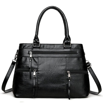 Elegant Handbag For Women High Quality Leather Top-Handle Bags