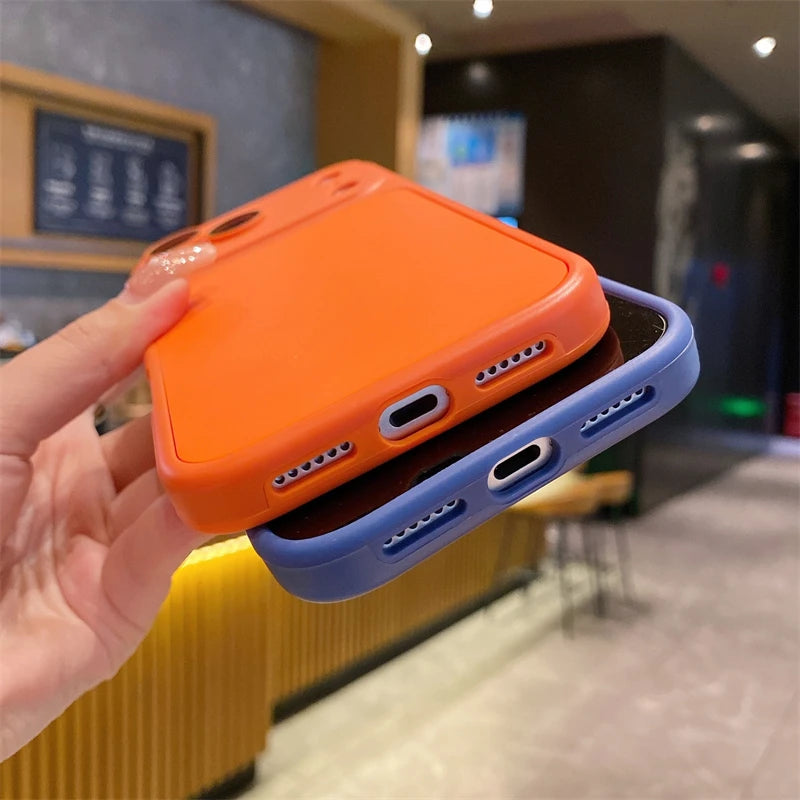 Matte Shockproof iPhone Case with Full Lens Protection – iPhone 11 to 17
