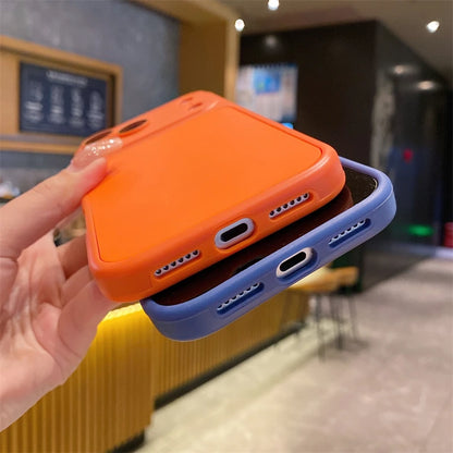Matte Shockproof iPhone Case with Full Lens Protection – iPhone 11 to 17