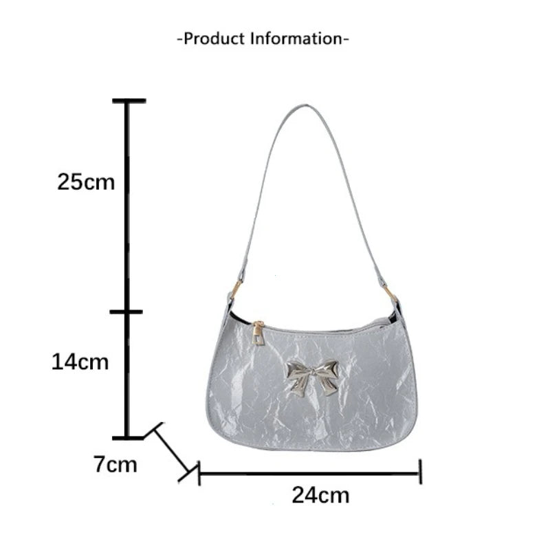 Sweet Fresh Small Bow Handbag