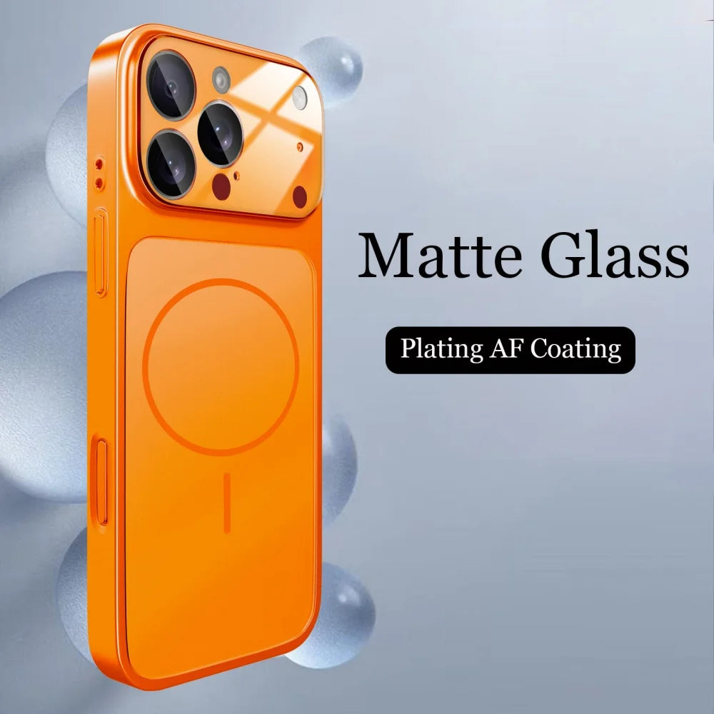 MagSafe Matte Glass iPhone Case – iPhone 13 to 17 Series