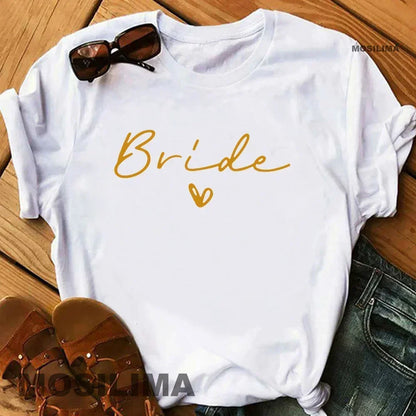 Bride Bachelorette Party T-Shirt – Cotton Hen Party Tee