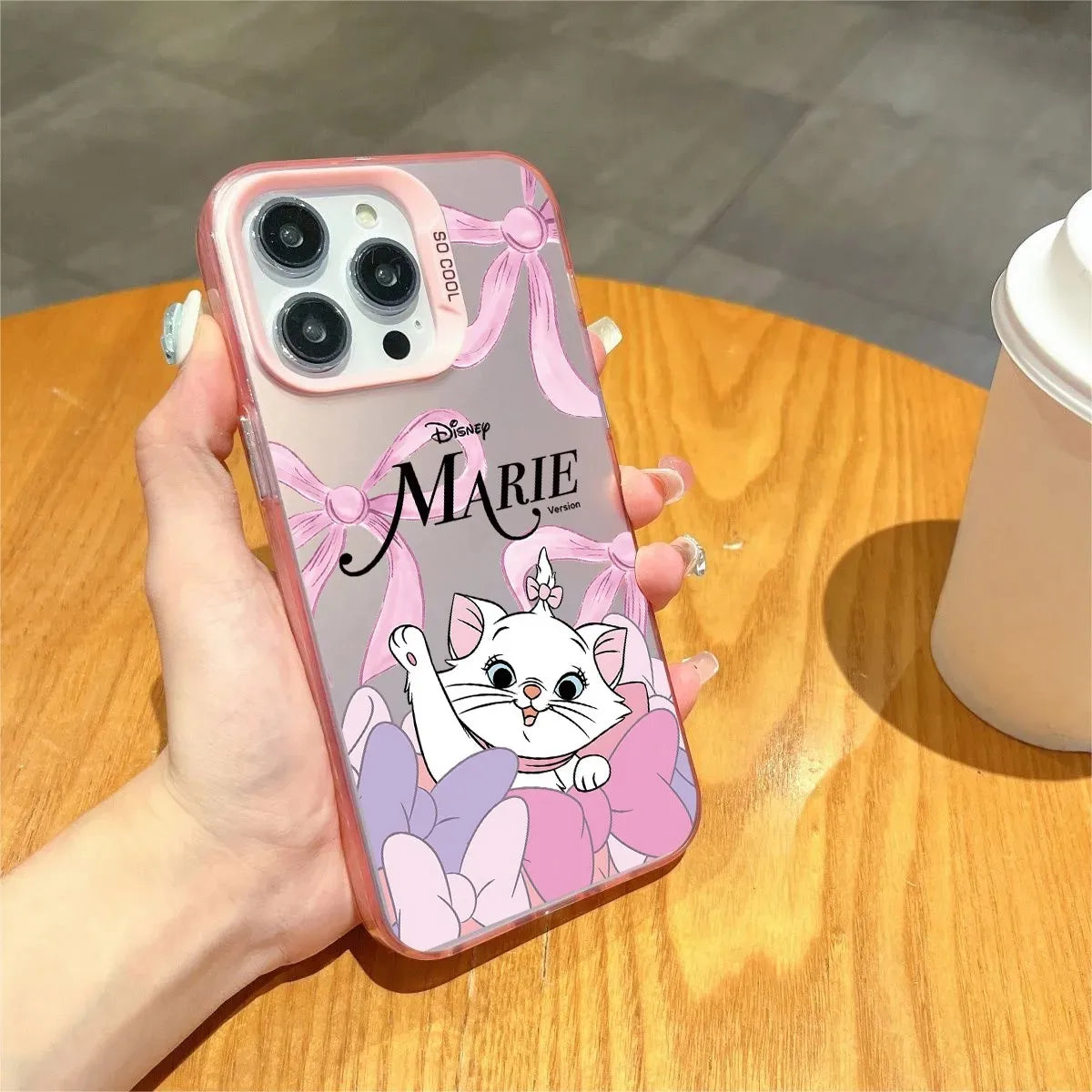 Marie Cat iPhone Case – Cute Cartoon Soft Silicone Cover