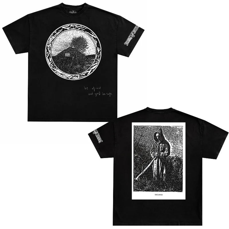 Ghost Mountain Gothic Hoodie – Y2K Sematary Print Unisex Sweatshirt