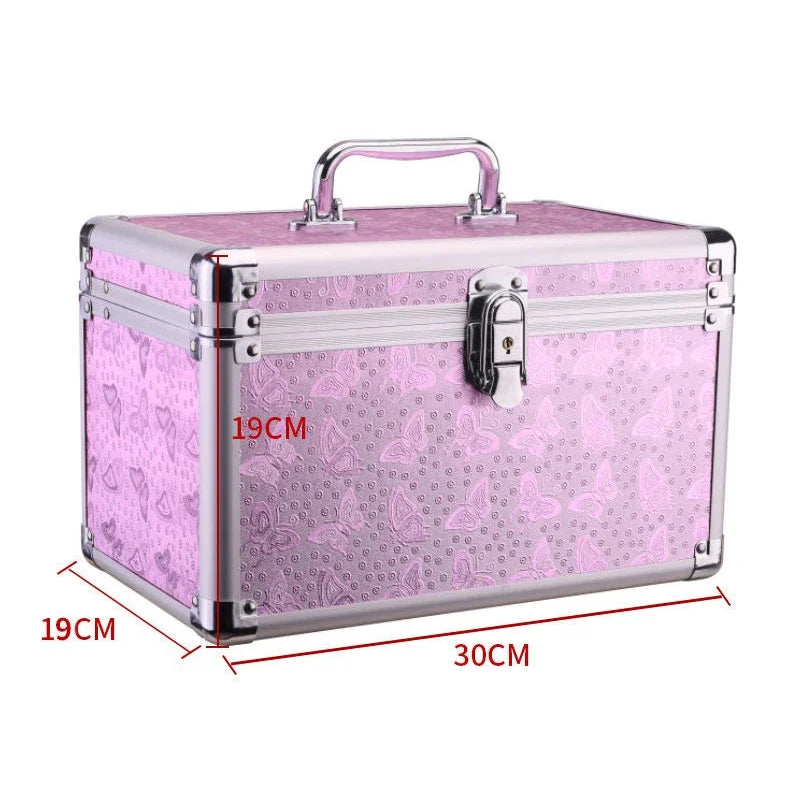 Professional Makeup Case – Multilayer Cosmetic Box for Artists