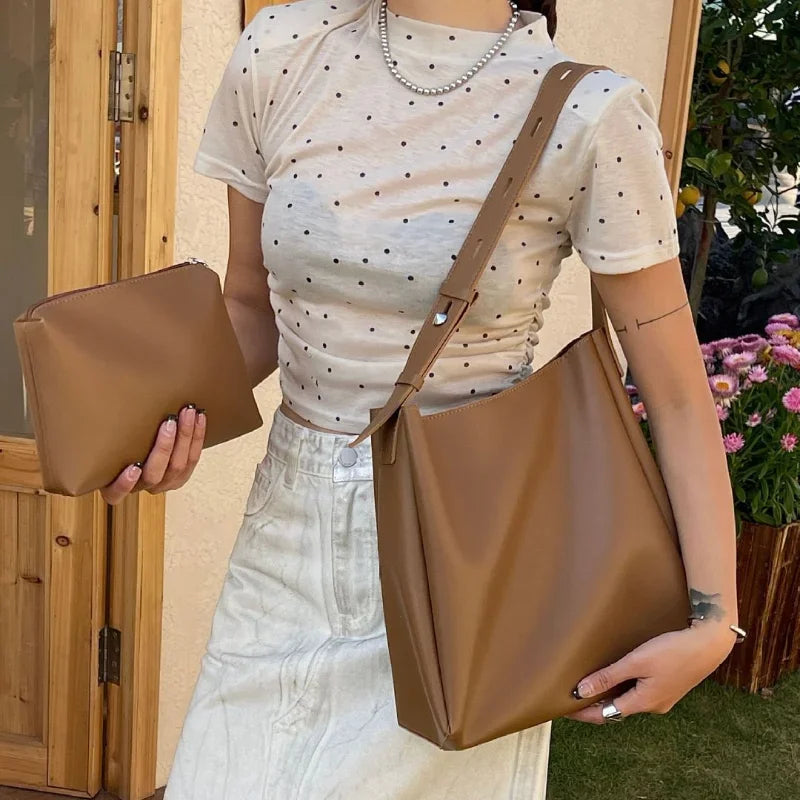 Fashion Leather Tote Bag for Women 2026 Trends