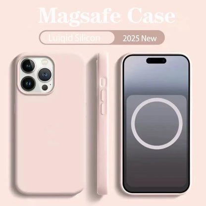 Liquid Silicone MagSafe iPhone Case – iPhone 12 to 17 Series