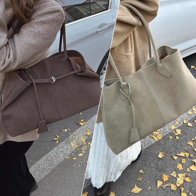 Vintage Casual Tote Bag New Large-capacity Handbag