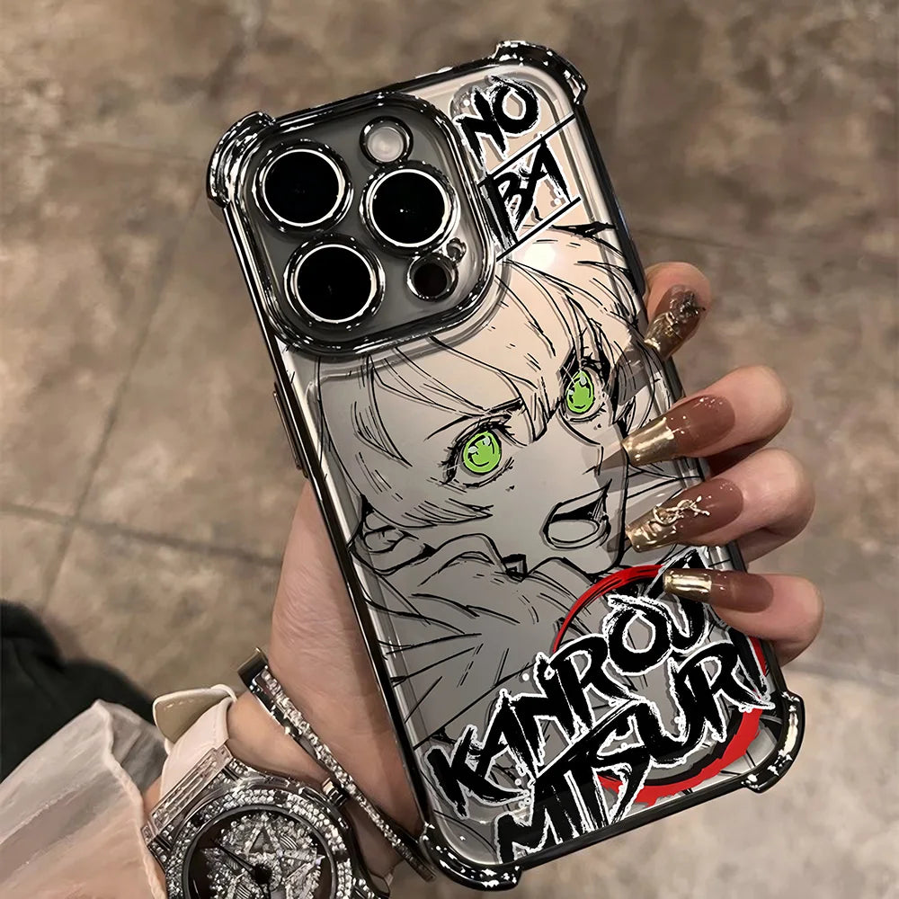 Demon Slayer Inosuke Plating Phone Case for Samsung Galaxy