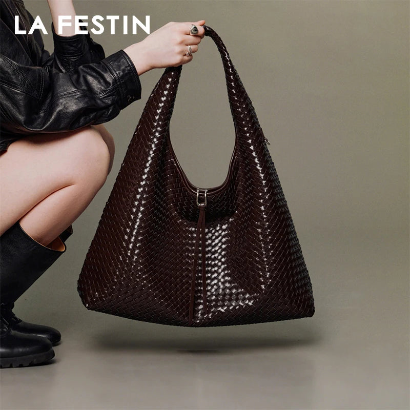 Original Women's Bag New Trend Shoulder Bag Woven Bag