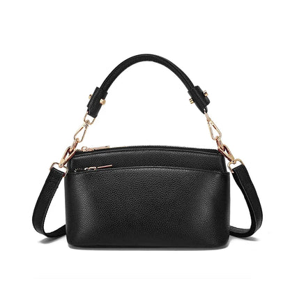 Women Cowhide Genuine Leather Shoulder Bag