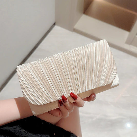 Women's Elegant Satin Evening Bag
