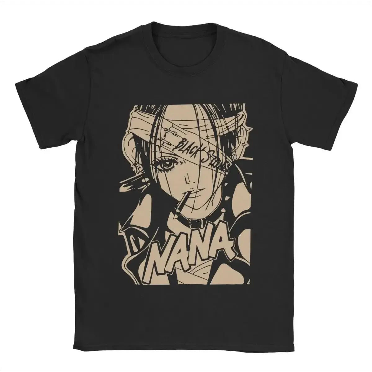 Nana Osaki T-Shirt – Black Stones Anime Punk Rock Graphic Tee