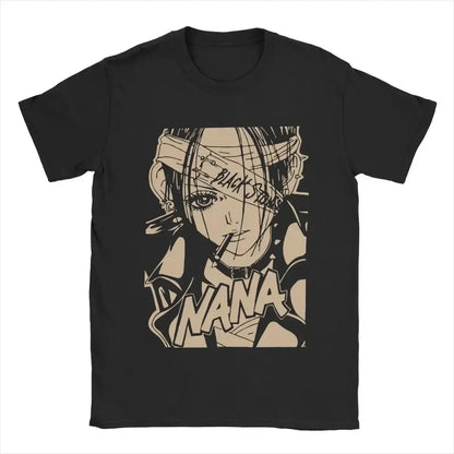 Nana Osaki T-Shirt – Black Stones Anime Punk Rock Graphic Tee