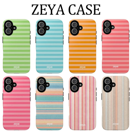 Pastel Stripes Y2K iPhone Case – iPhone 11 to 17 Series