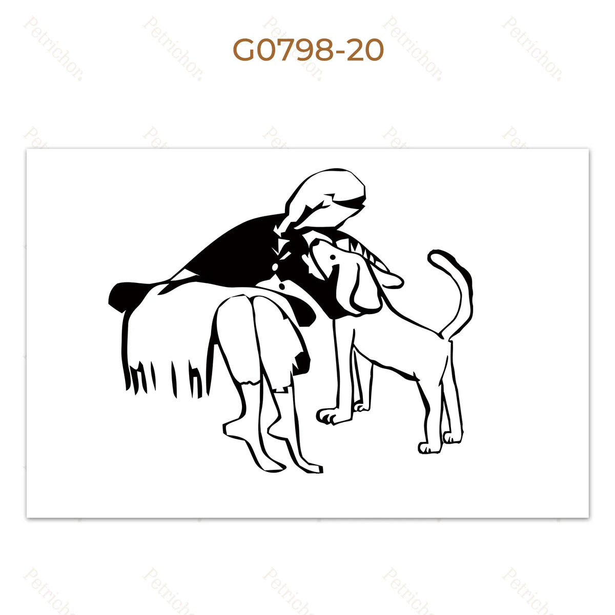 Minimalist Black and White Line Art Canvas Wall Art Print