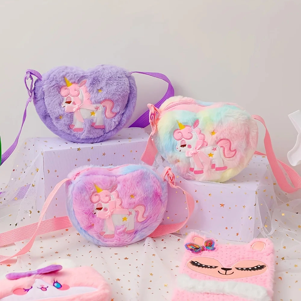 Cute Unicorn Crossbody Bag For Girls