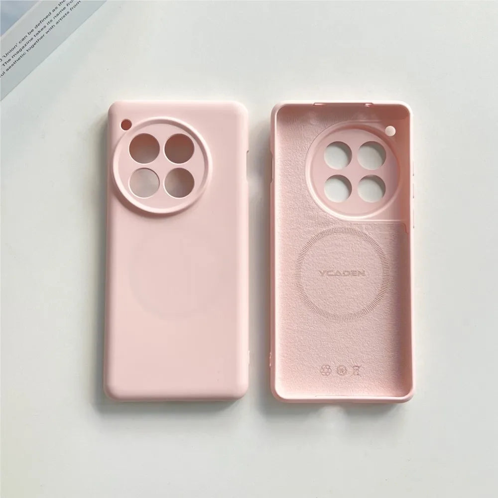 Magnetic Liquid Silicone Case for OnePlus – MagSafe Wireless Charging