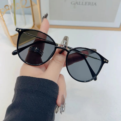 Round Vintage Sunglasses for Women – UV Protection Retro