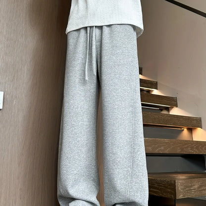 Men's Wide-Leg Sweatpants – Oversized Loose Fit Trousers