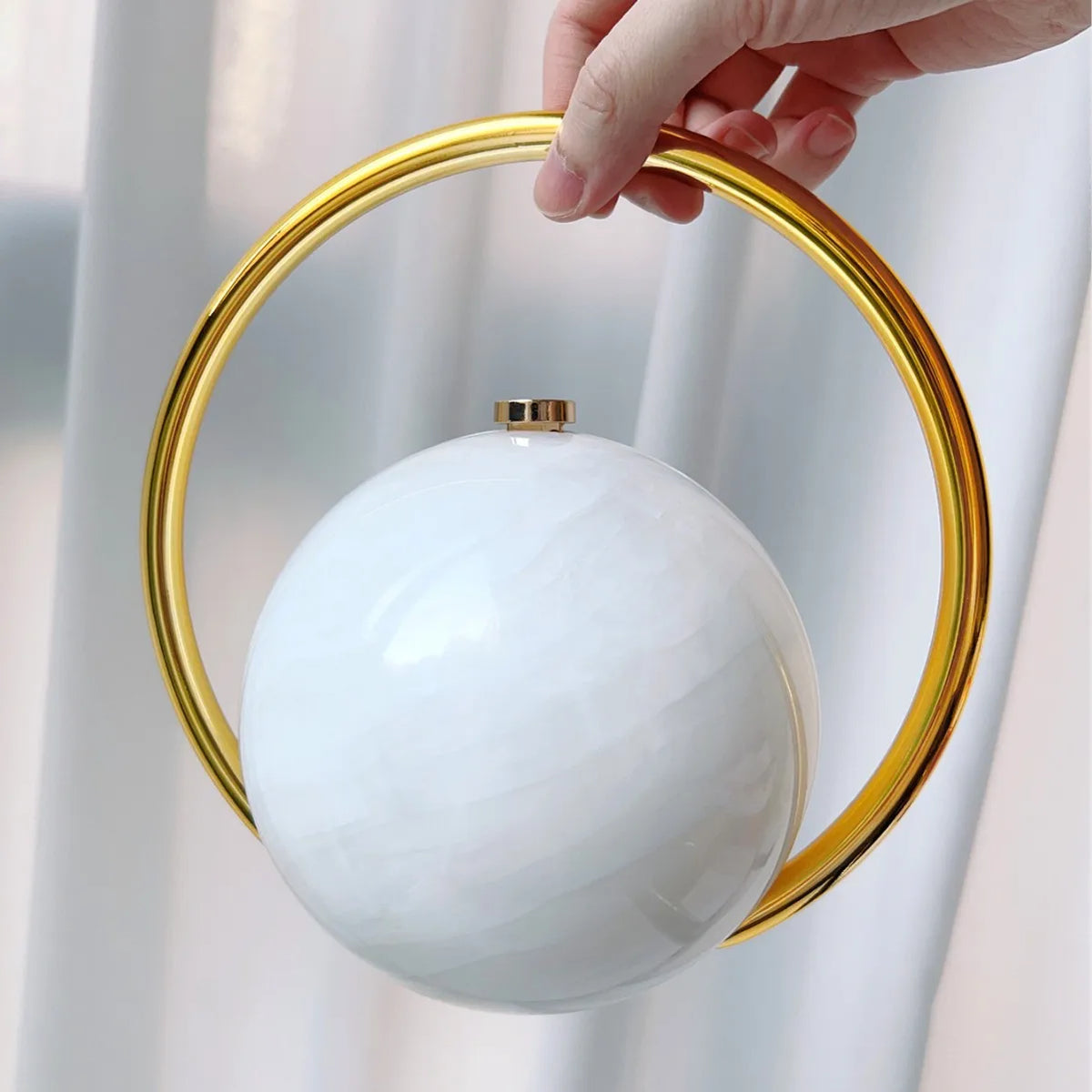 Round Ball Clutch Bag for Women – Luxury Mini Shoulder Purse