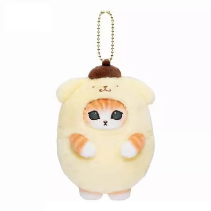 Mofusand Sanrio Plush Keychain Pendant