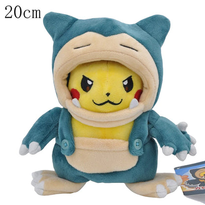 Pokemon Plush Toys Eevee Pikachu Charizard Snorlax