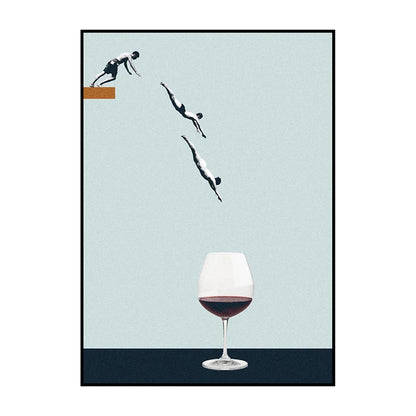 Simple Trendy Printing Poster Canvas Painting Modern Art Print Minimalist Wall Picture Living Room