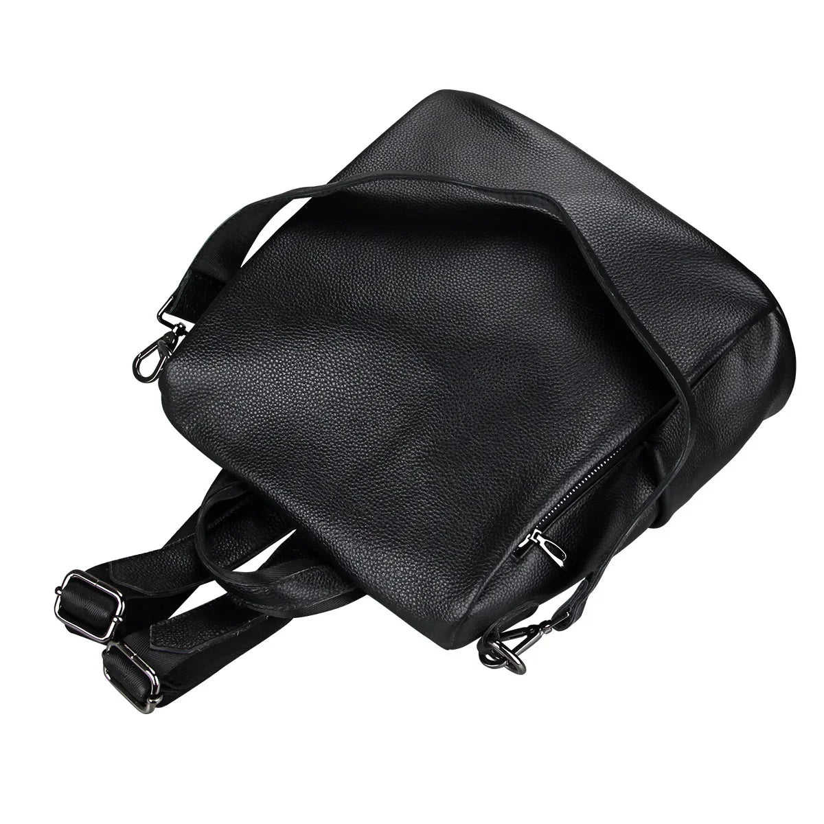 Genuine Leather Women's Backpack – Large Capacity
