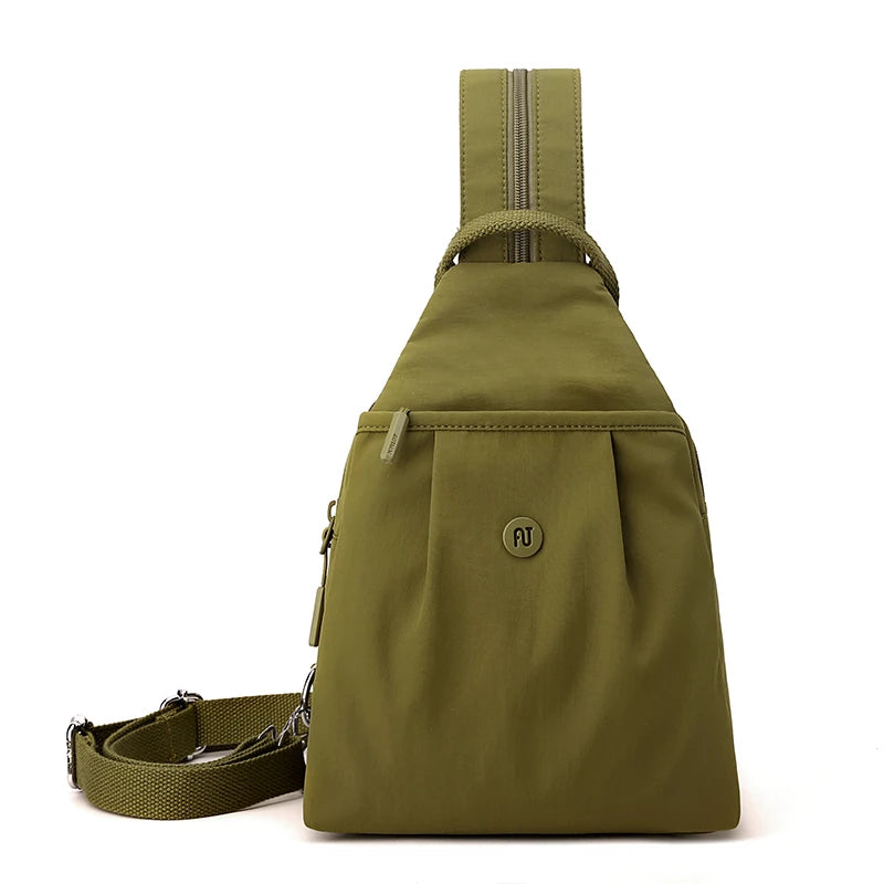 Waterproof Sling Crossbody Bag Women Multi-Functional Backpack