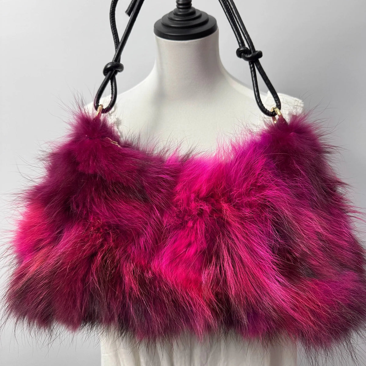 Fluffy Fur Shoulder Bag for Women – Luxury Handbag & Purse