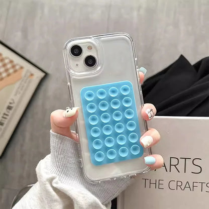iPhone Case 3D Airbag Transparent Shockproof Cover – iPhone 17 to 11