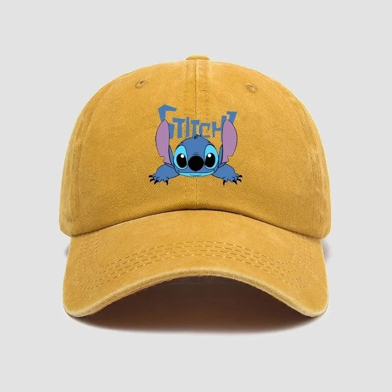 Stitch Cartoon Baseball Cap Adjustable Snapback