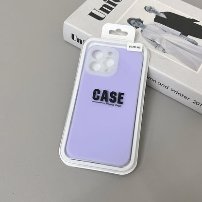 Liquid Silicone iPhone Case with Camera Protection | iPhone 11–16