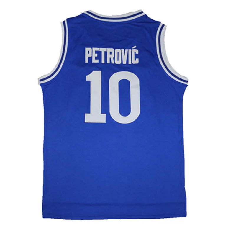 Retro Basketball Jersey – Embroidered Outdoor Sportswear