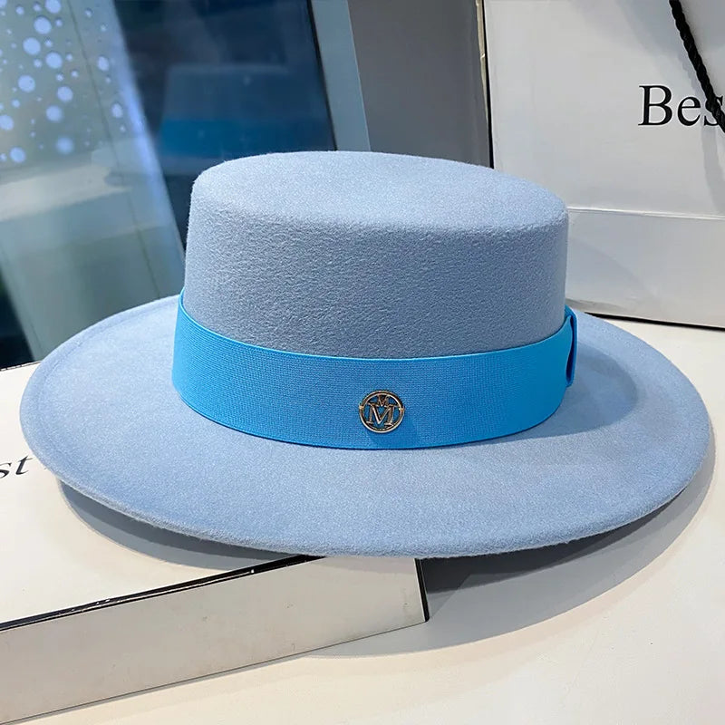 Fedora Hat – Elegant Felt Jazz Cap for Women & Men