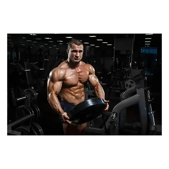 Gym Motivation Wall Art Print – Bodybuilding Fitness Poster for Home & Gym Decor