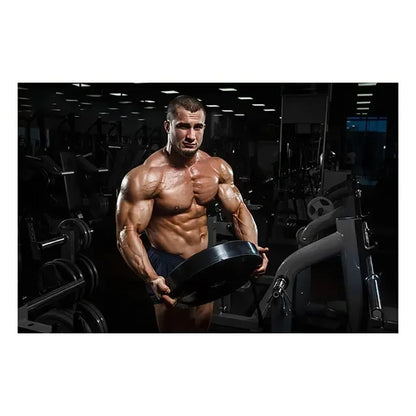 Gym Motivation Wall Art Print – Bodybuilding Fitness Poster for Home & Gym Decor