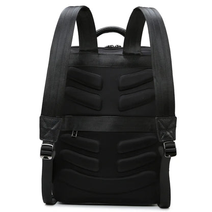 Genuine Leather Men's Laptop Backpack – 15.6 Inch Business Bag