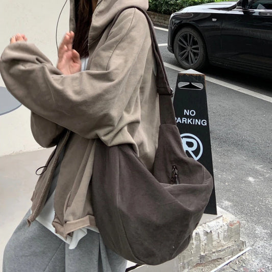 Retro Autumn and Winter Dumpling Bag Shoulder Bag