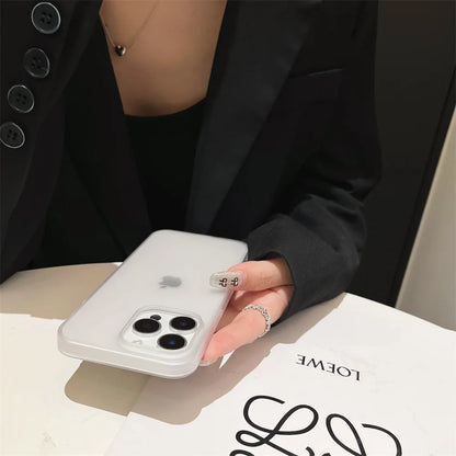Matte Candy Transparent iPhone Case – iPhone 17 / 16 / 15 / 14 / 13 / 12 / 11 / XR / XS Max