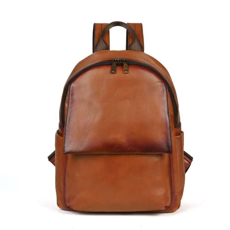 Genuine Leather Women's Backpack – Vintage Cowhide Design