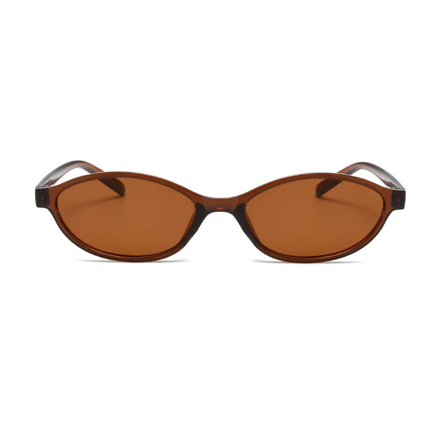 Retro Oval Cat Eye Sunglasses – Trendy Small Punk Shades for Women