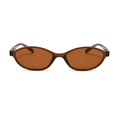 Retro Oval Cat Eye Sunglasses – Trendy Small Punk Shades for Women