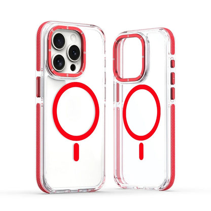 MagSafe Clear Phone Case for iPhone 15 14 13 12 Pro Max Plus – Shockproof Magnetic Cover