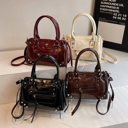 High-Quality Textured Women's Handbags Fashionable Versatile